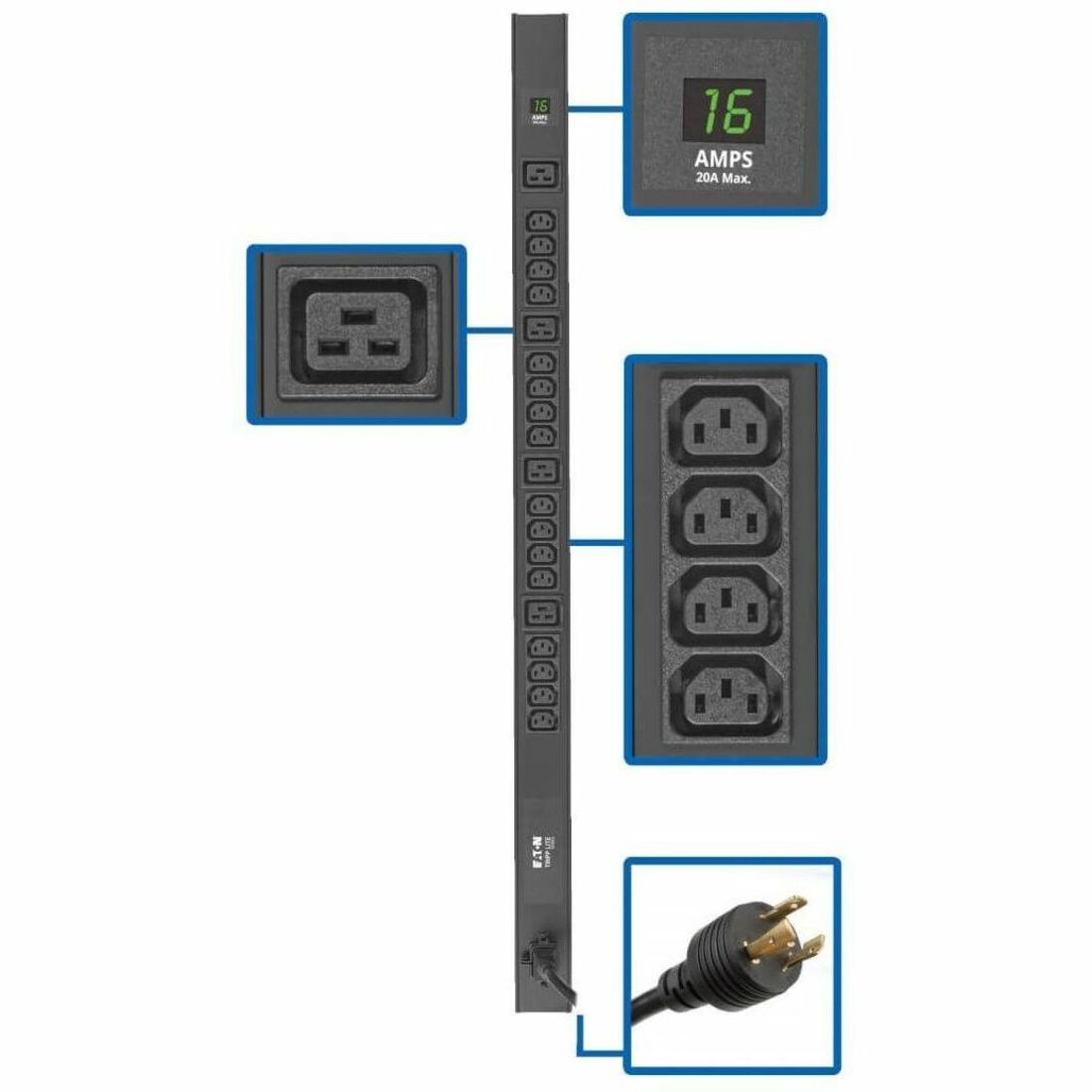 PDUMV20HV-36 20-Outlets PDU