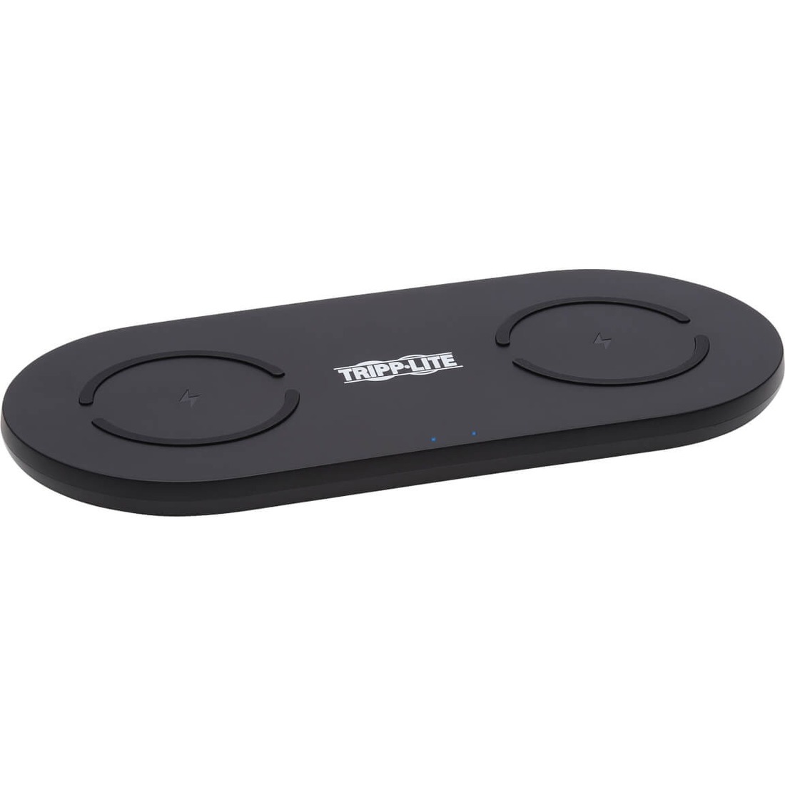 Dual Wireless Charging Pad, Qi-Certified, Black