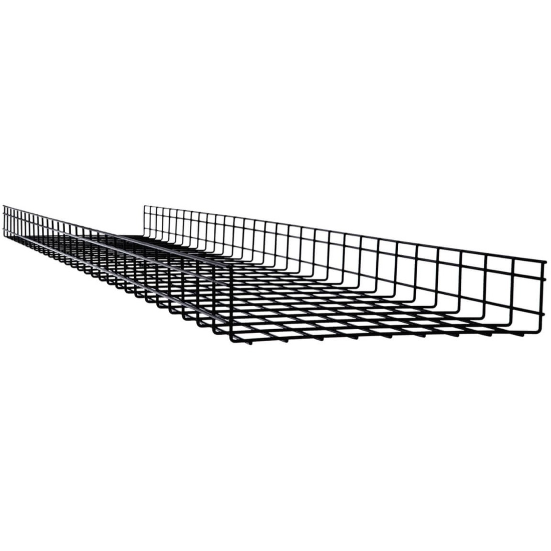 Wire Mesh Cable Tray - 450 x 100 x 3000 mm (18 in. x 4 in. x 10 ft.), 6 Pack