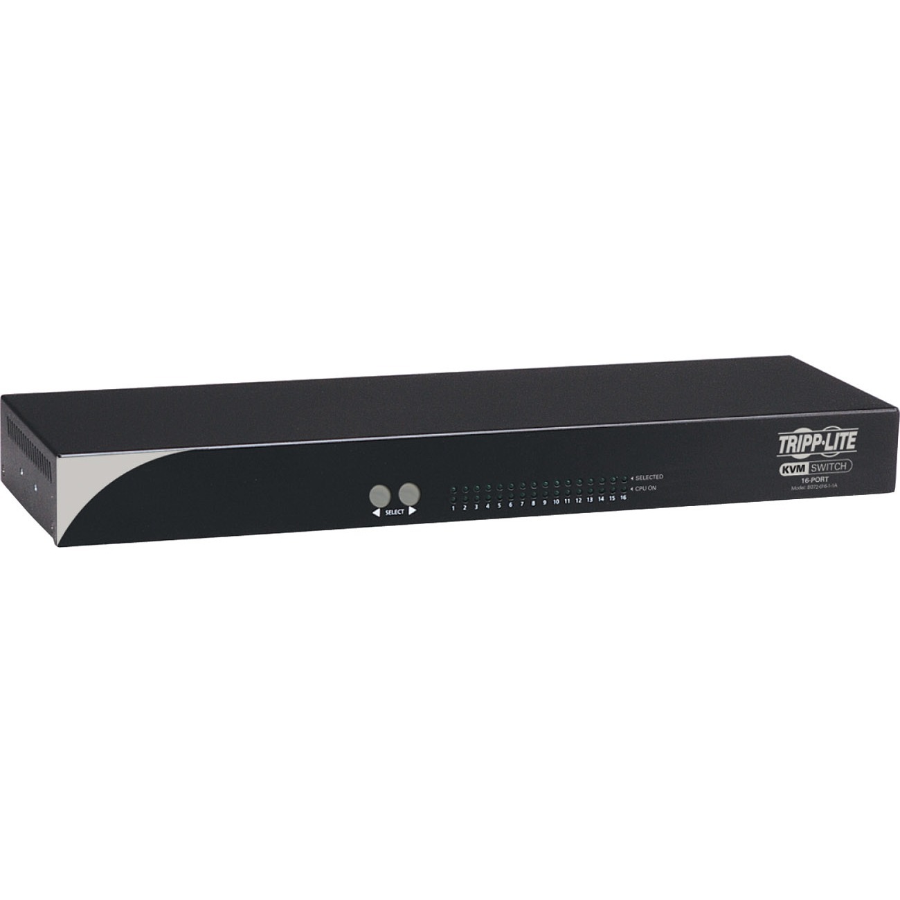 16-Port NetCommander 1U Rackmount Cat5 KVM Switch with PS2 to USB Input Adapter