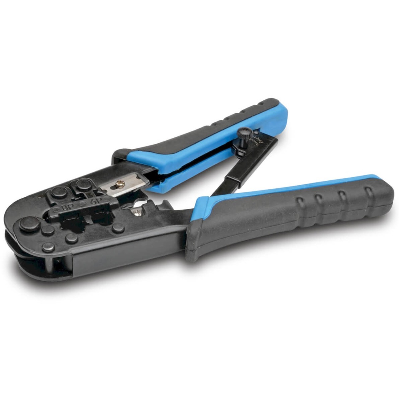 RJ11/RJ12/RJ45 Crimping Tool with Cable Stripper