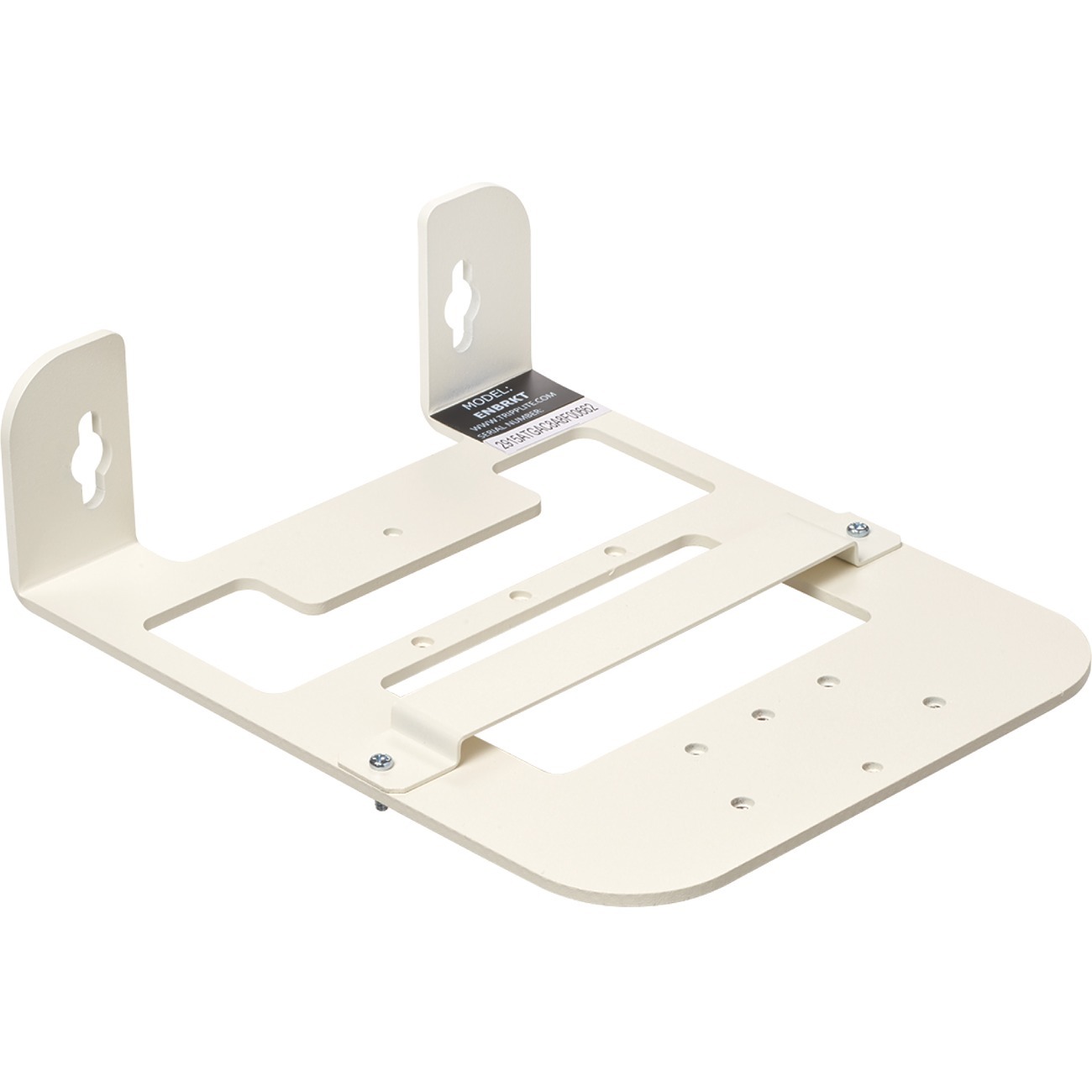 Universal Wall Bracket for Wireless Access Point - Right Angle, Steel, White