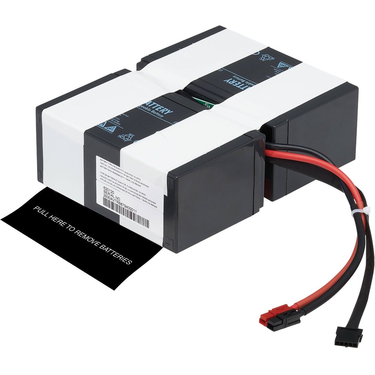 UPS Replacement Battery Cartridge for Tripp Lite SUINT1000LCD2U UPS System, 24V