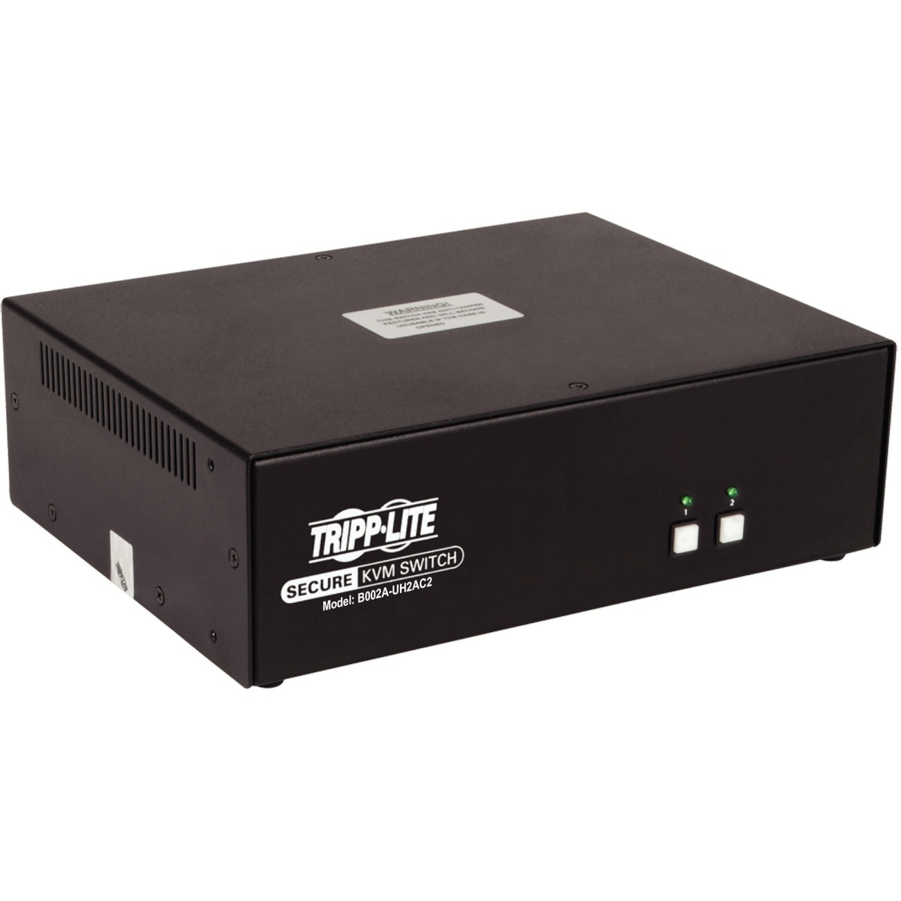 2-Port Dual-Monitor Secure KVM Switch, HDMI - 4K, NIAP PP3.0, Audio, CAC, TAA