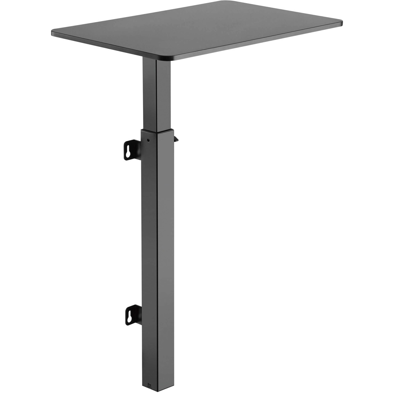 Safe-IT Adjustable-Height Wall-Mount Workstation, Antimicrobial Protection