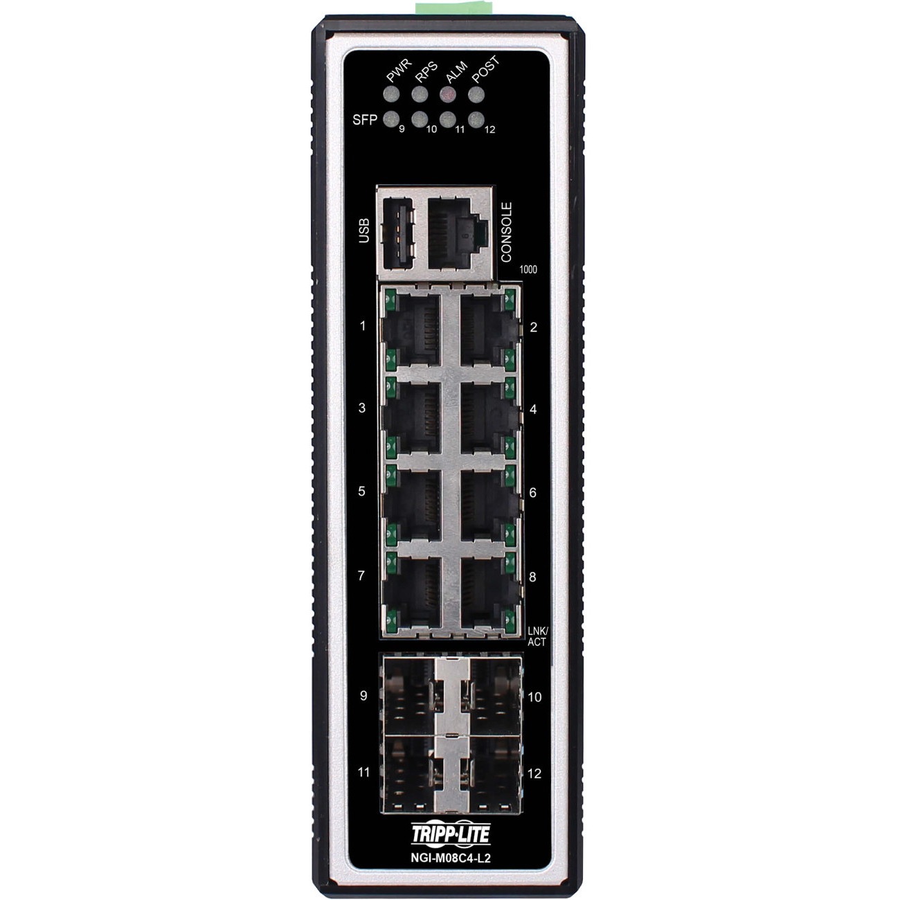NGI-M08C4-L2 Ethernet Switch