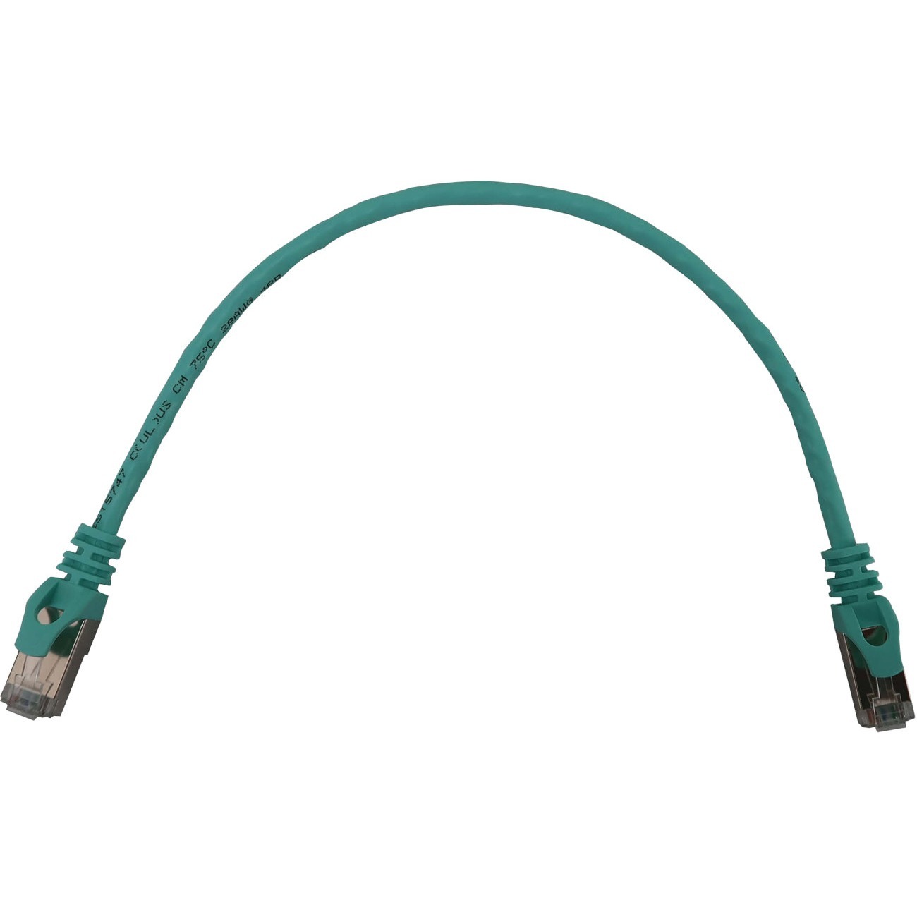 N262-S01-AQ Cat6a STP Patch Network Cable