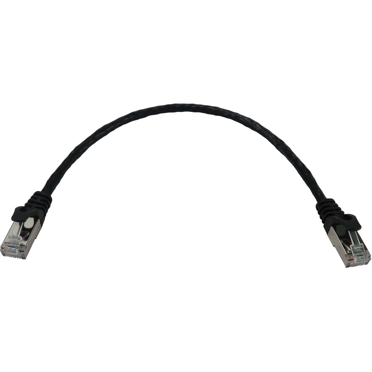 N262-S01-BK Cat6a STP Patch Network Cable