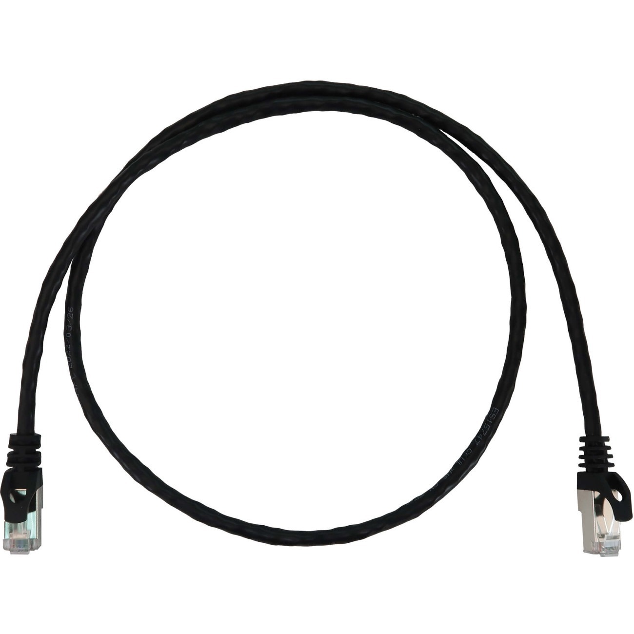 N262-S03-BK Cat6a STP Patch Network Cable
