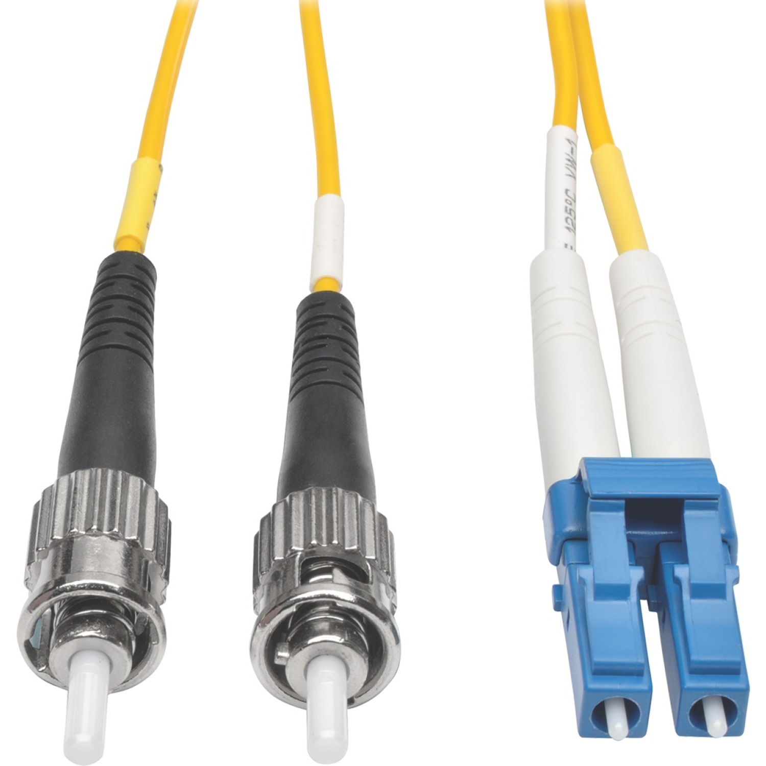 Duplex Singlemode 9/125 Fiber Patch Cable (LC/ST), 50 m (164 ft)