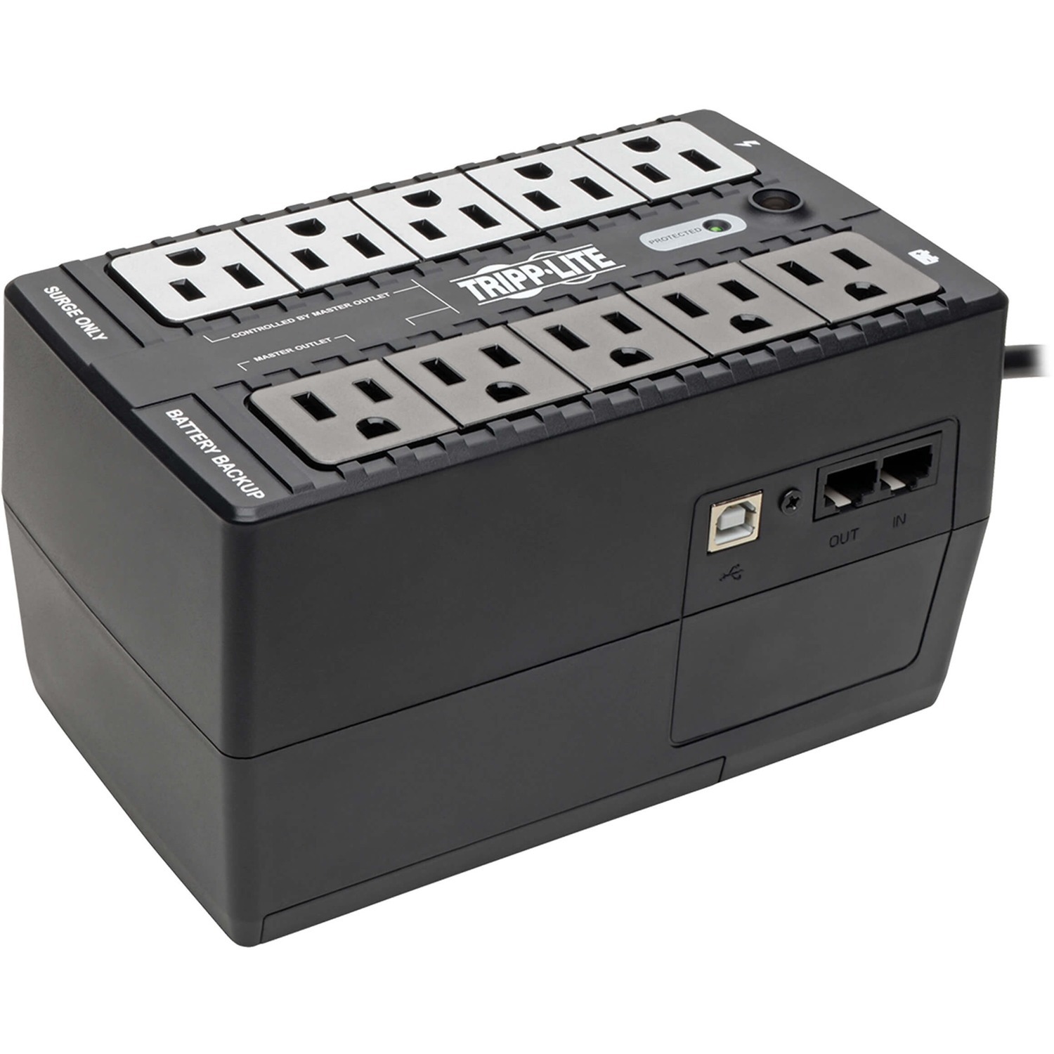 Eco 650VA Energy-saving Standby 120V UPS with USB Port and Muted Alarm