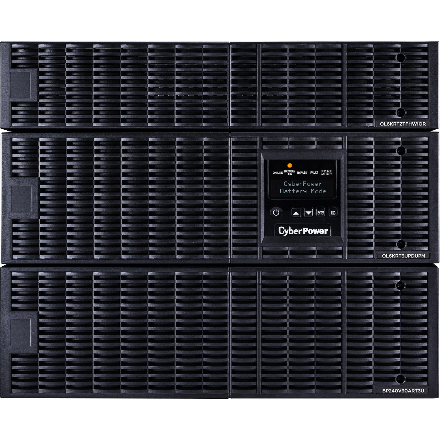 OL6000RT3UPDUTF 6KVA Online UPS TF 8U Maintenance Bypass HW 120/208V RT 3YR WTY