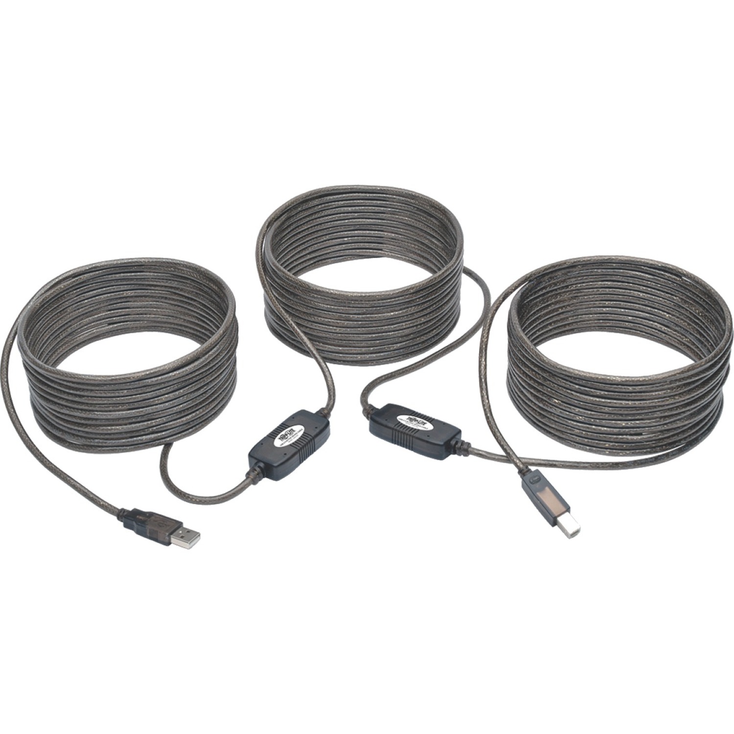 USB 2.0 Hi-Speed A/B Active Repeater Cable (M/M), 50 ft