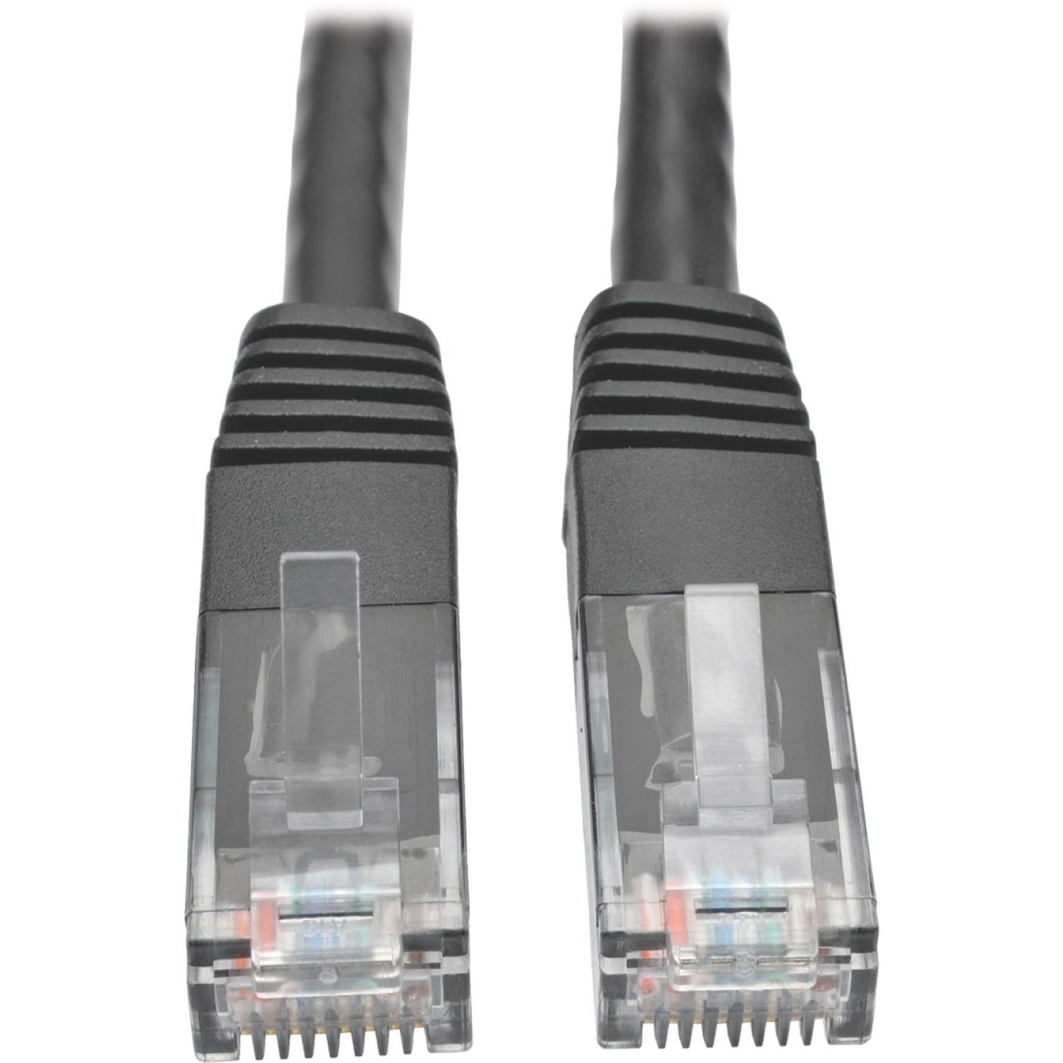 Cat6 Gigabit Molded Patch Cable (RJ45 M/M), Black, 20 ft