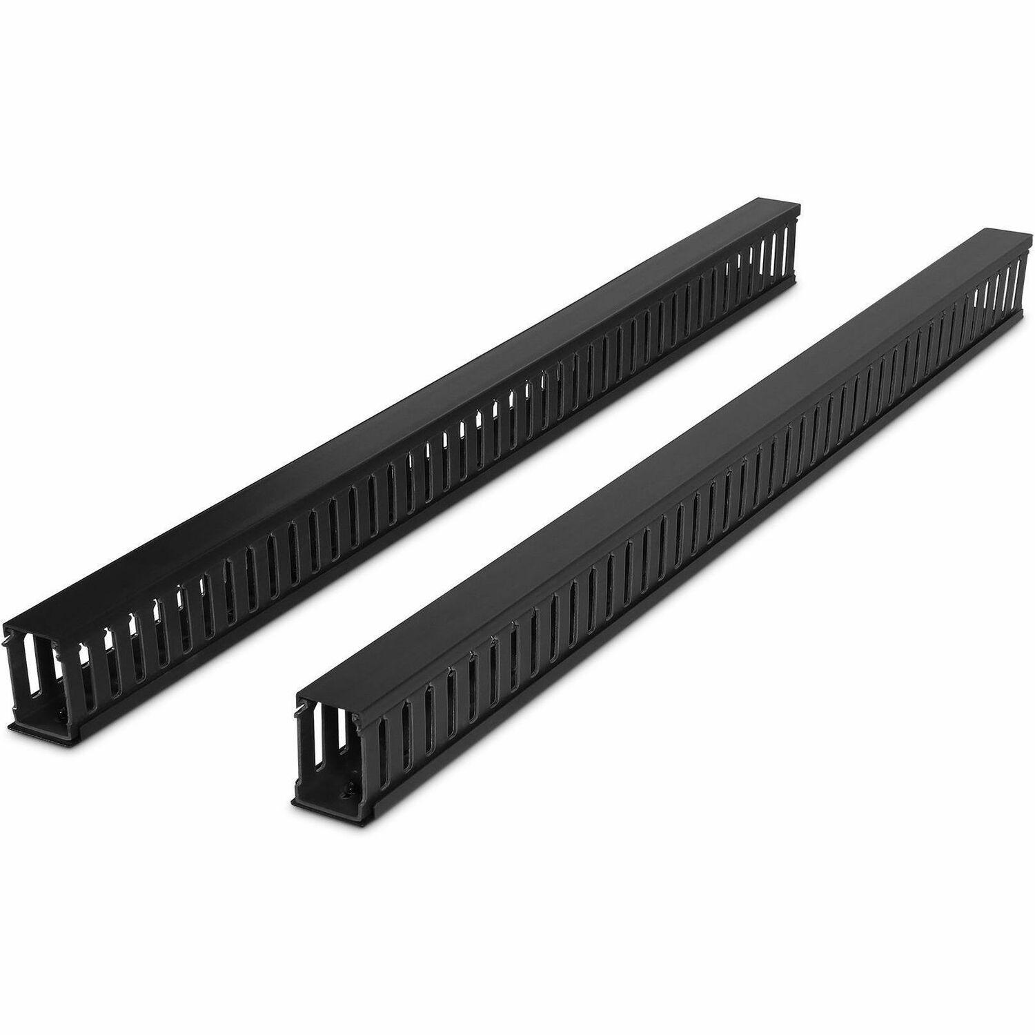 Vertical Finger Duct Cable Manager with Snap on Cover