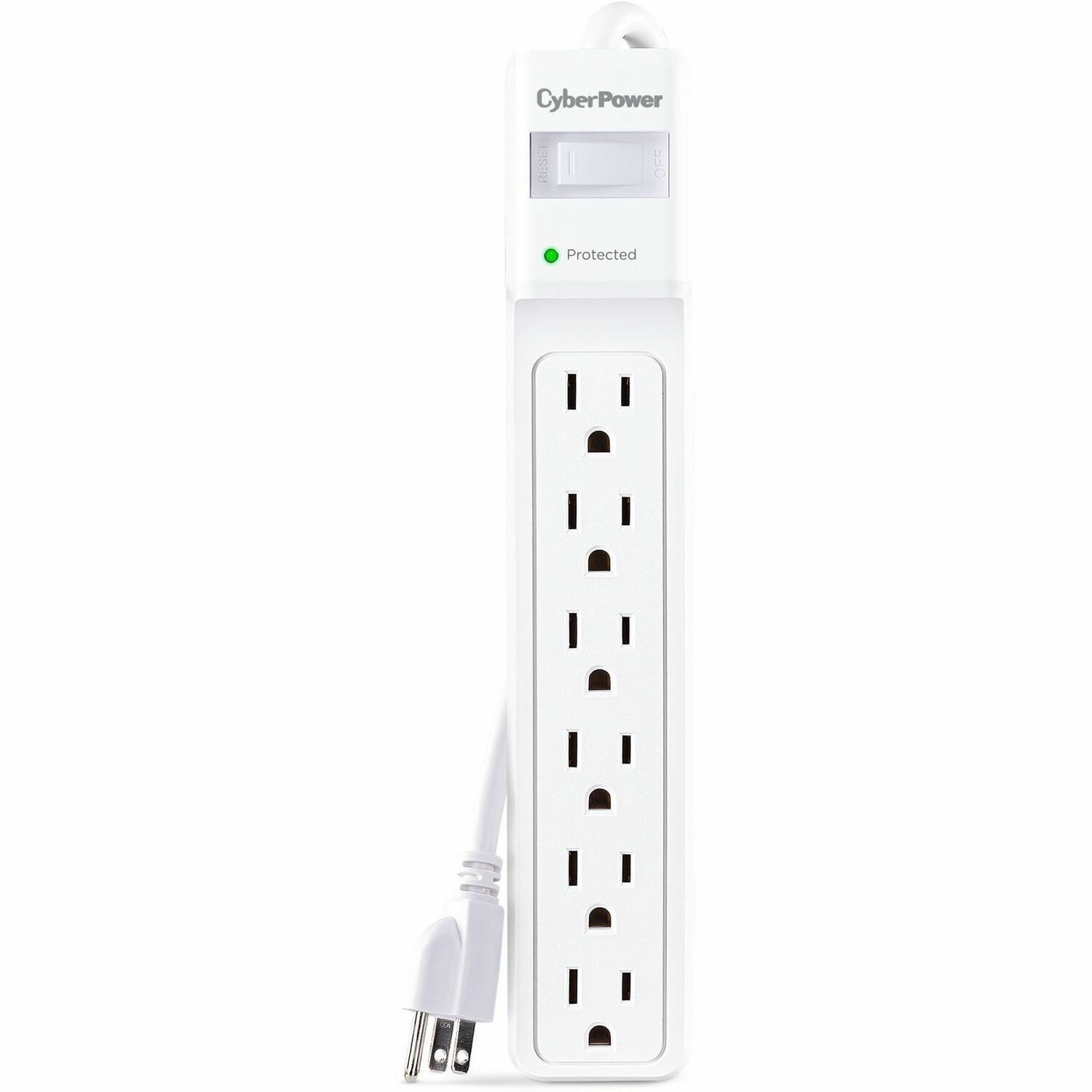 Essential CSB606W 6-Outlet Surge Suppressor/Protector