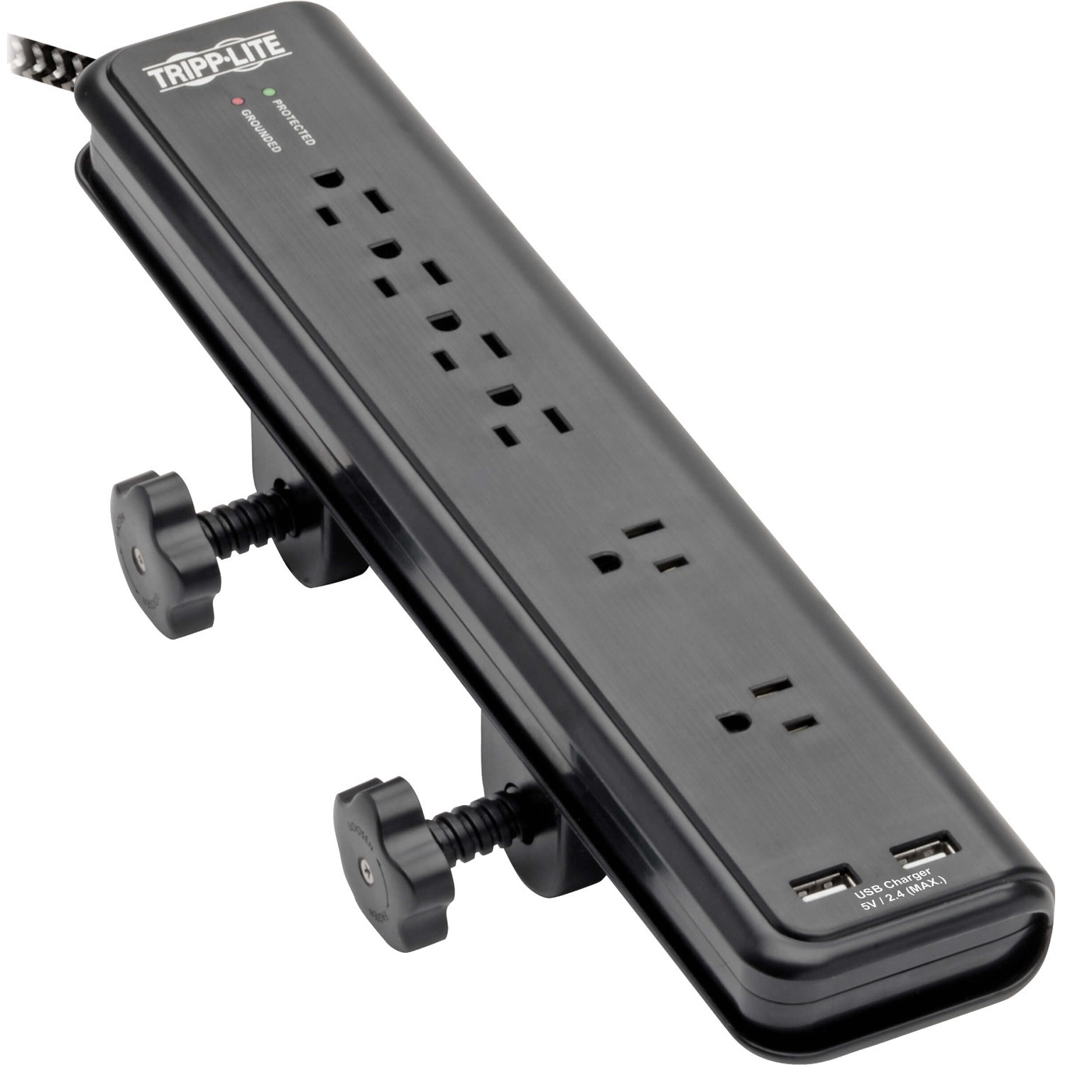 Safe-IT TLP608DMUAM 6-Outlet Surge Suppressor/Protector