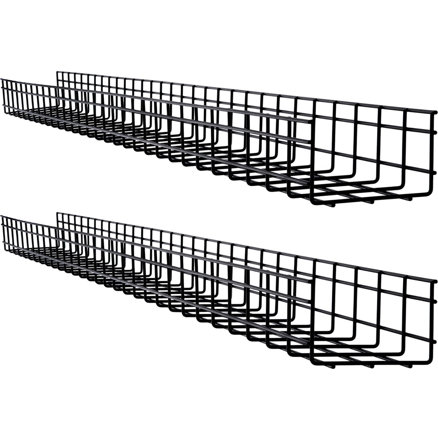 Wire Mesh Cable Tray - 150 x 100 x 1500 mm (6 in. x 4 in. x 5 ft.) 2-Pack