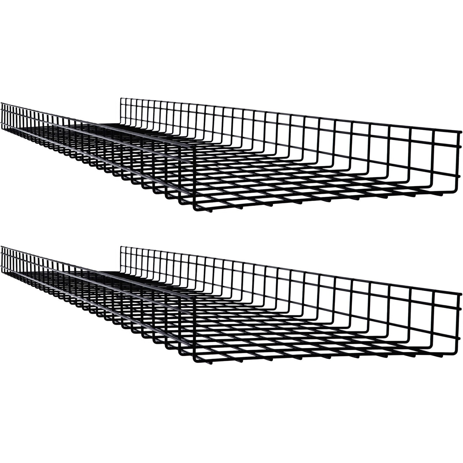 Wire Mesh Cable Tray - 450 x 100 x 1500 mm (18 in. x 4 in. x 5 ft.) 2-Pack
