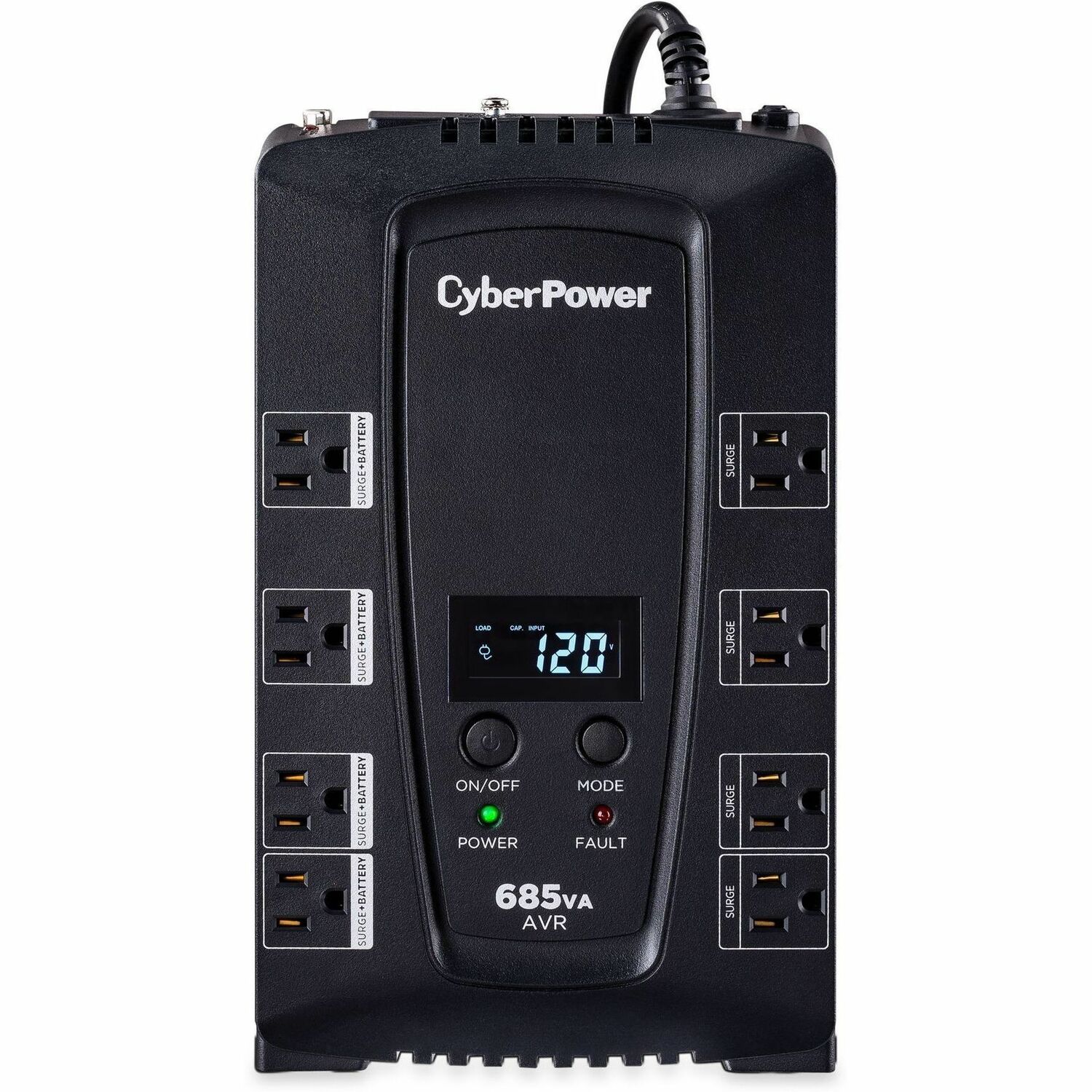 Intelligent LCD CP685AVRLCD 685VA Desktop UPS