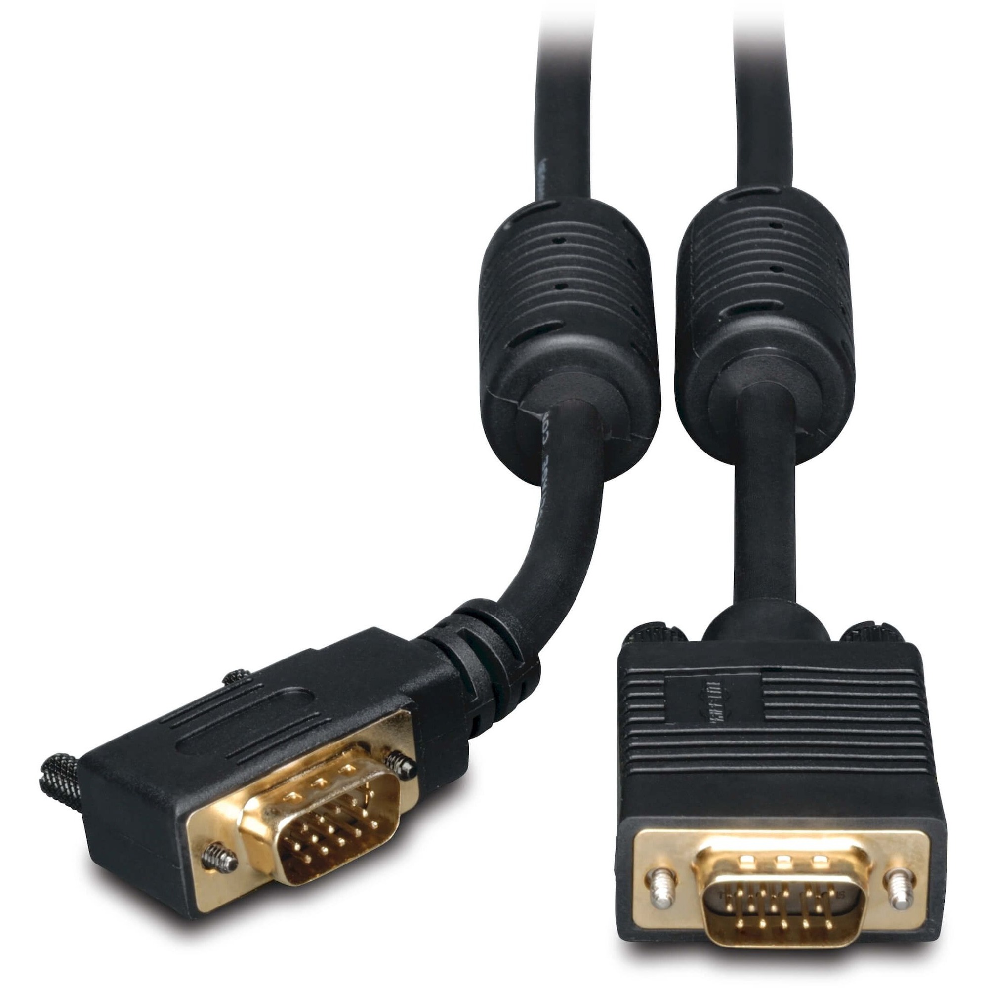 Right Angle Monitor Cable with RGB Coax