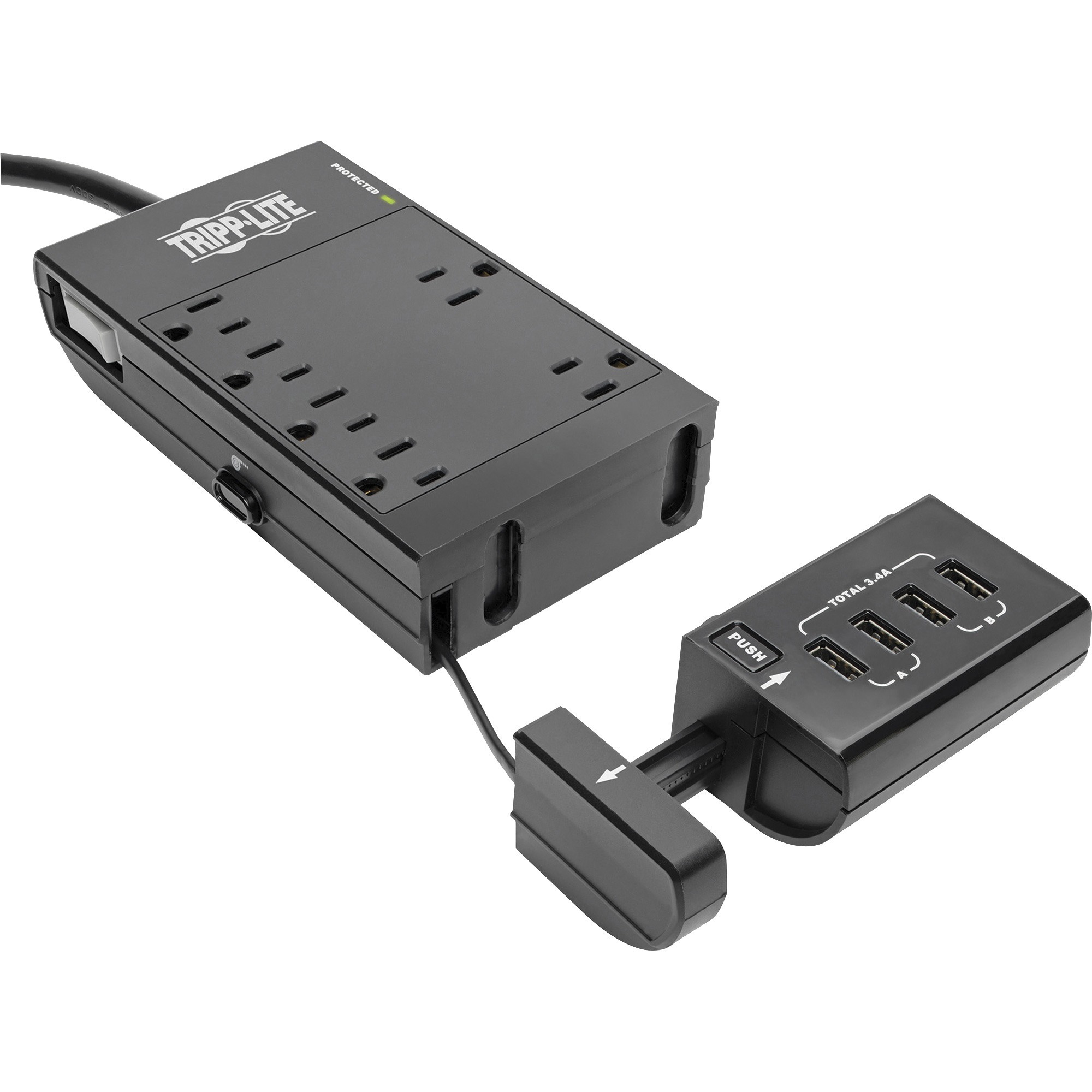 Protect It! TLP66USBR 6-Outlet  Surge Suppressor/Protector