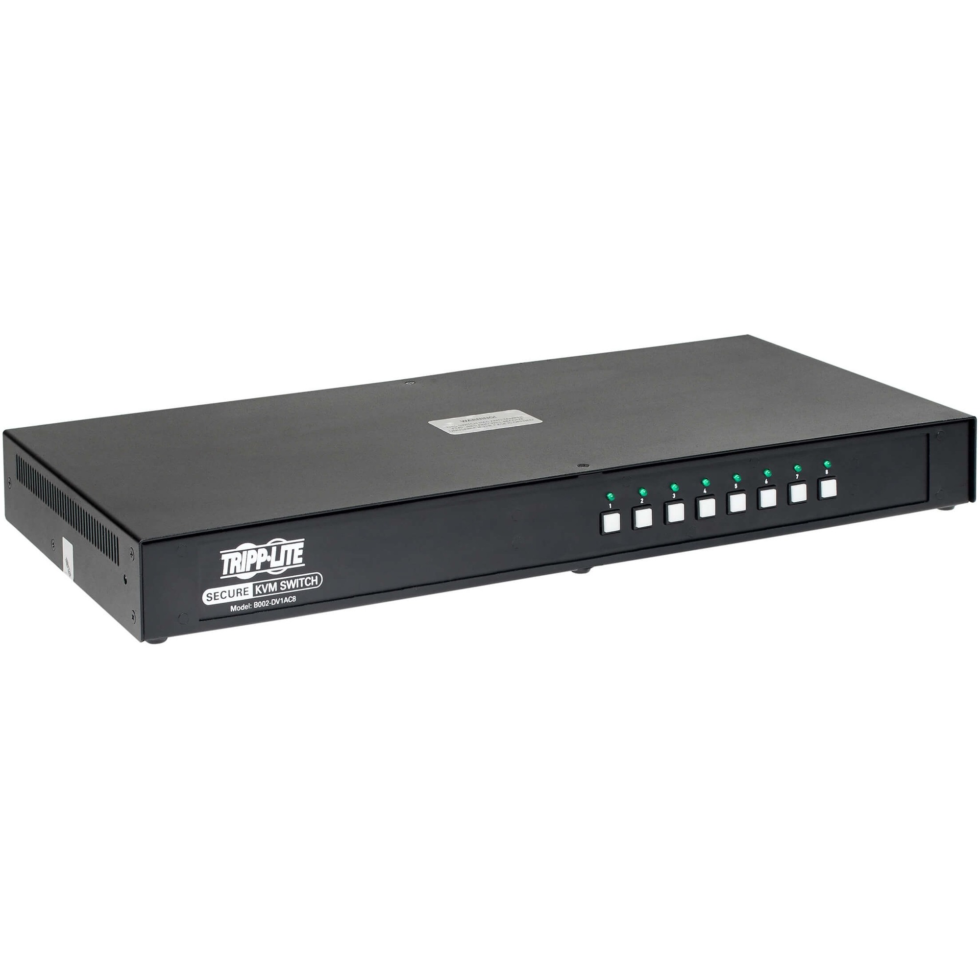 B002-DV1AC8 8-Port NIAP PP3.0-Certified DVI-I KVM Switch