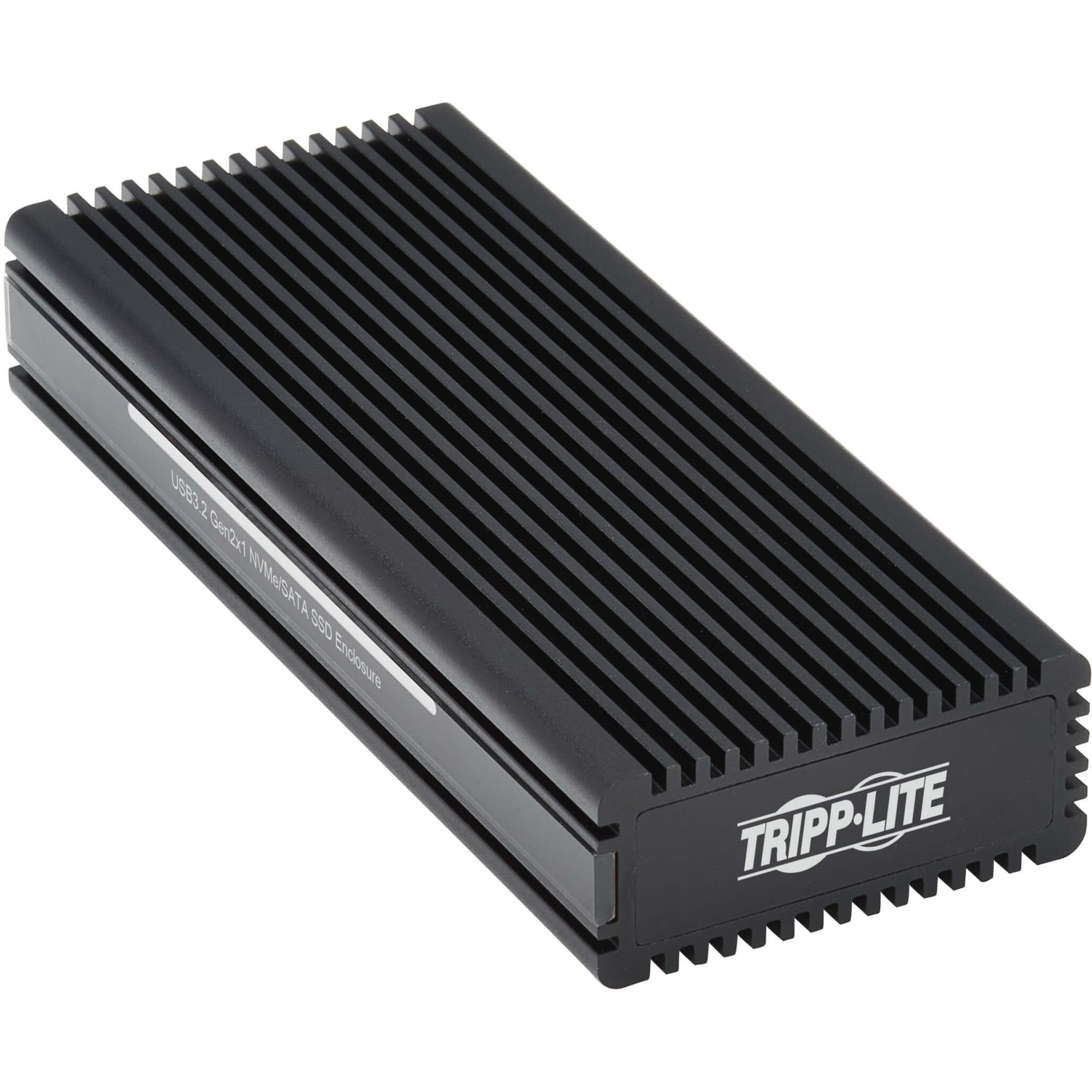 U457-1M2-NVME-L USB-C to M.2 NVMe and SATA SSD Gaming Enclosure Adapter