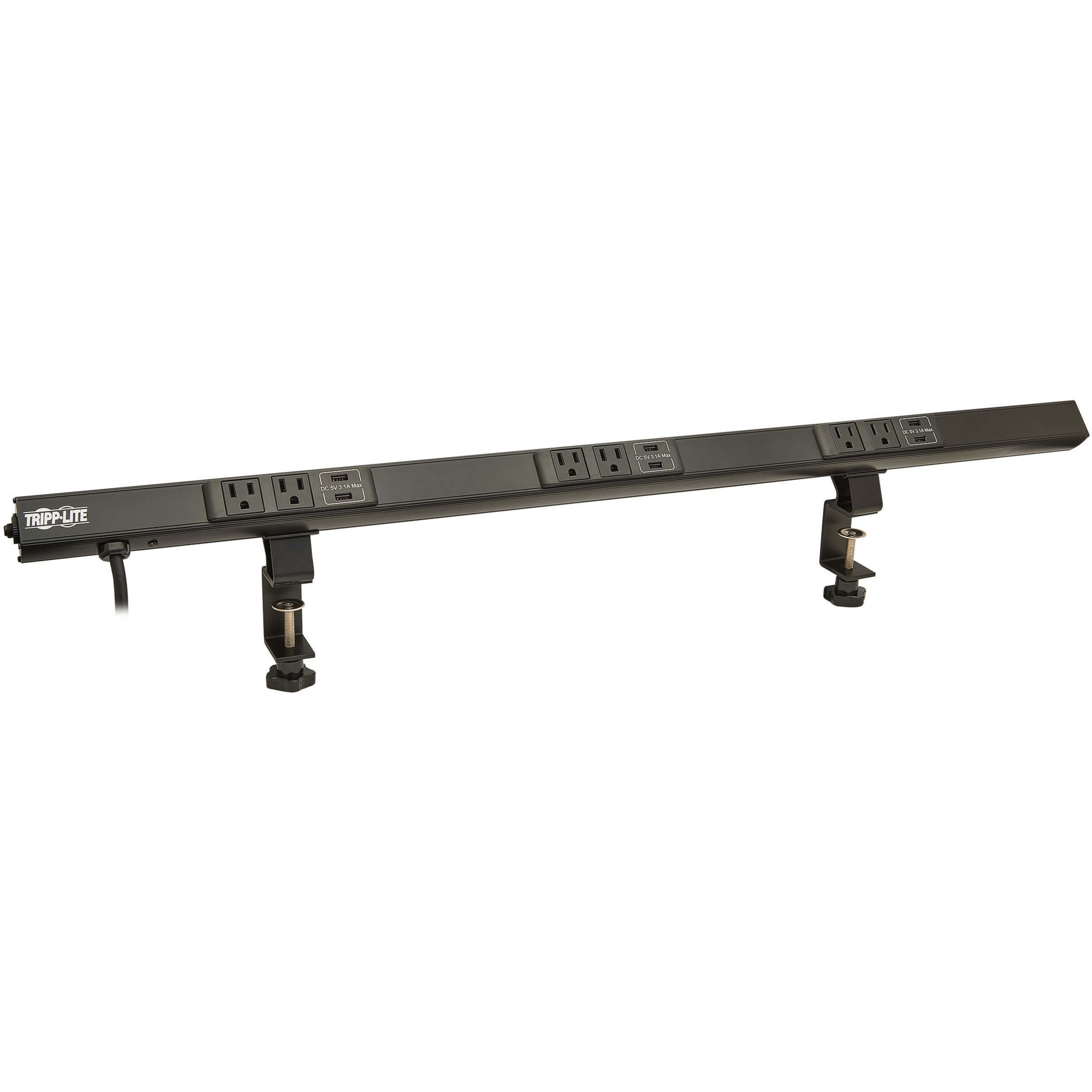 PSC360610USBB 12-Outlet Power Strip