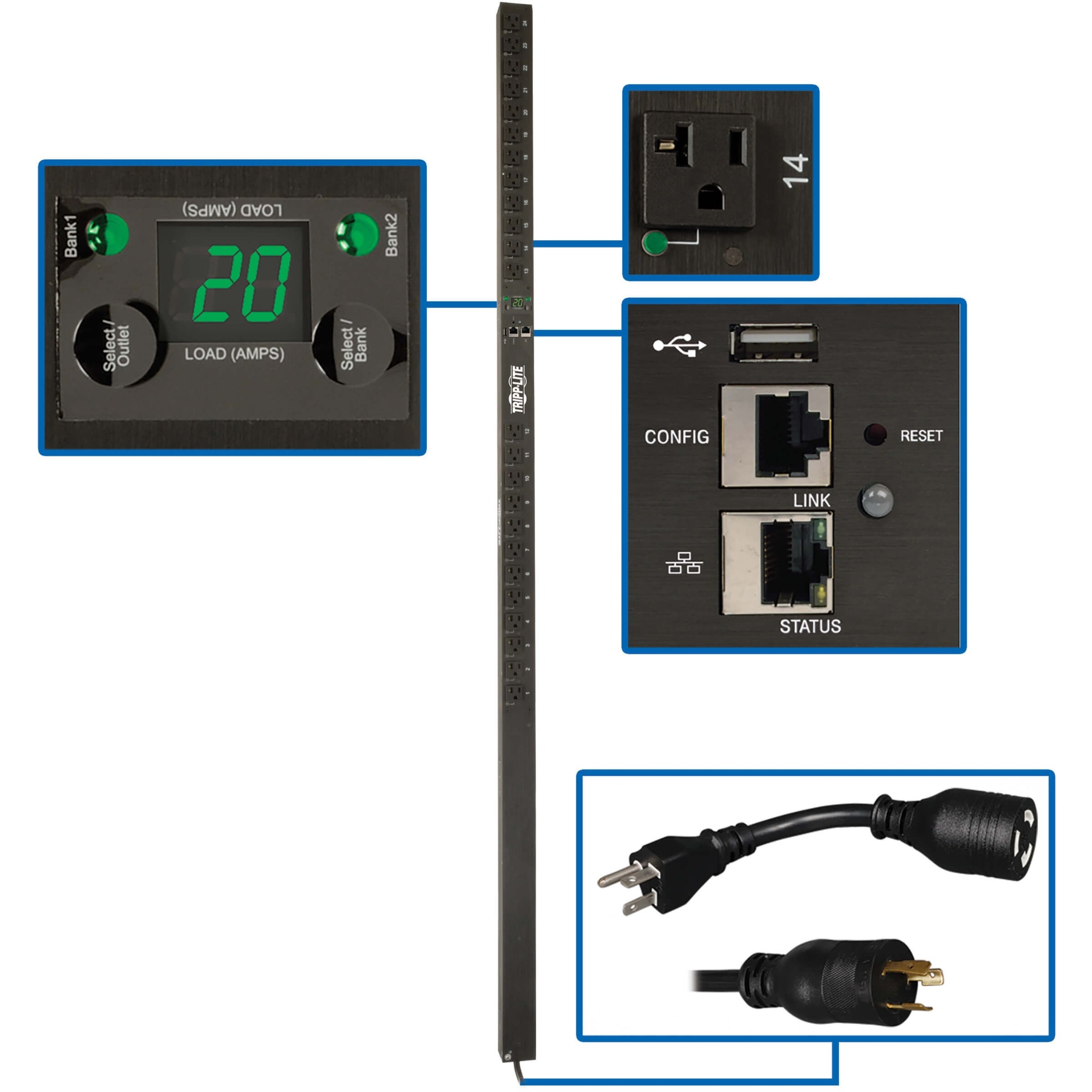 24-Outlets PDU