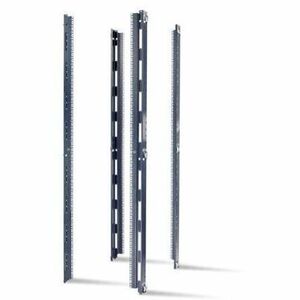 Vertical Mounting Rail with Square Holes