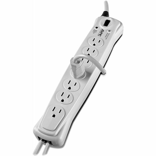 Basic Surge 7 Outlet W/Tel 10 Ft Cord 120V