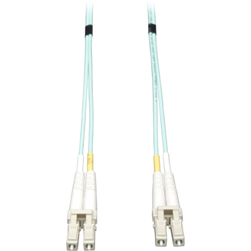 Aqua Duplex Fiber Patch Cable