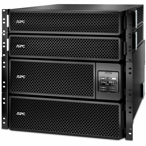 Smart-UPS SRT 10kVA RM with two 208V to 120V 2U 5kVA Step-Down Transformers