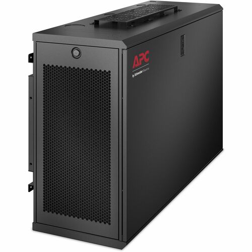 NetShelter WX 6U Low-Profile Wall Mount Enclosure 120V Fans