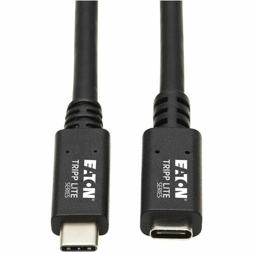 U421-003 USB-C Extension Cable, M/F, Black, 3 ft. (0.9 m)