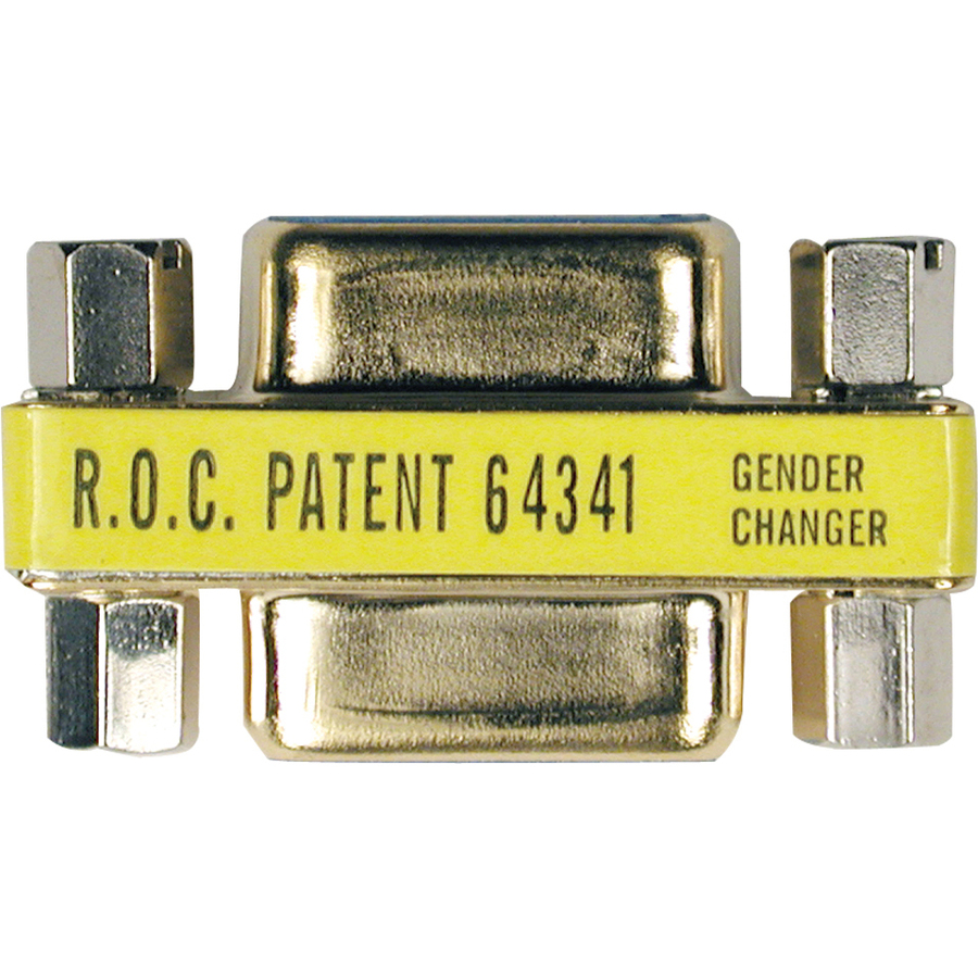 Compact Gold Gender Changer
