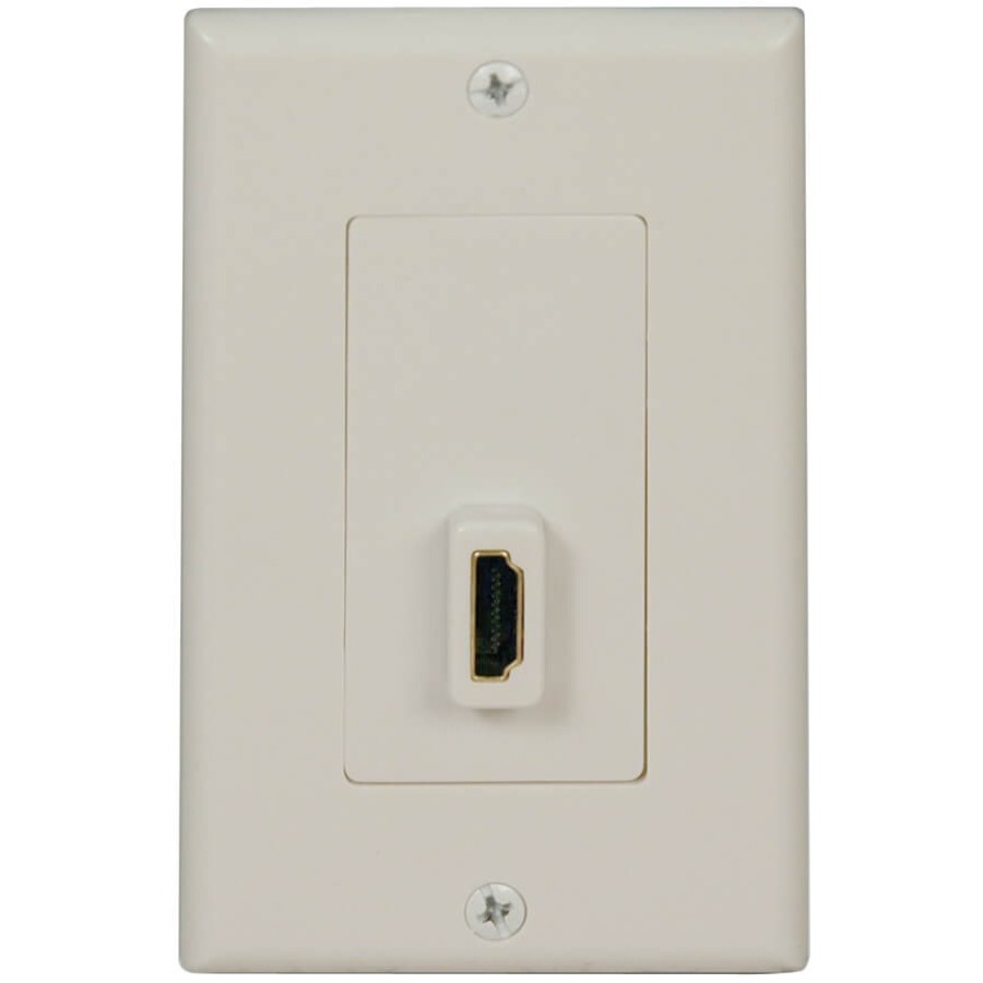 2 Socket HDMI Send / Receive Pass-Through Faceplate