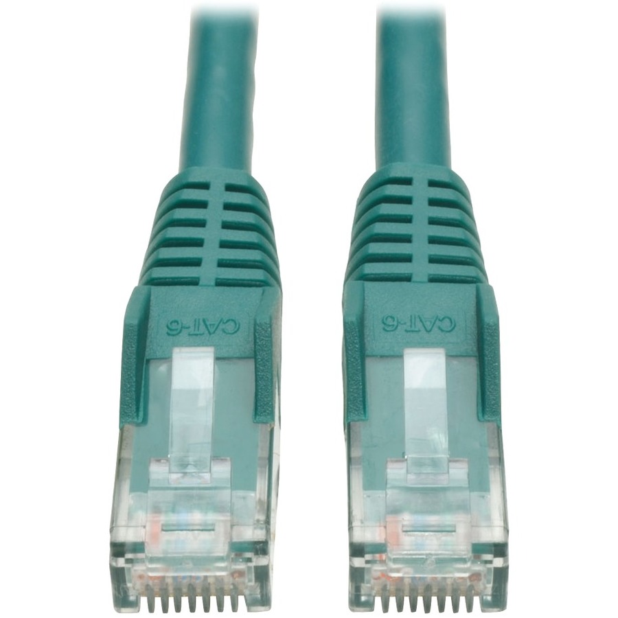 20-ft. (6.09 m) Cat6 Green Gigabit Patch Cord Snagless Molded