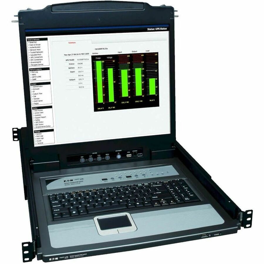 NetDirector B020-U16-19-K Rackmount LCD with KVM