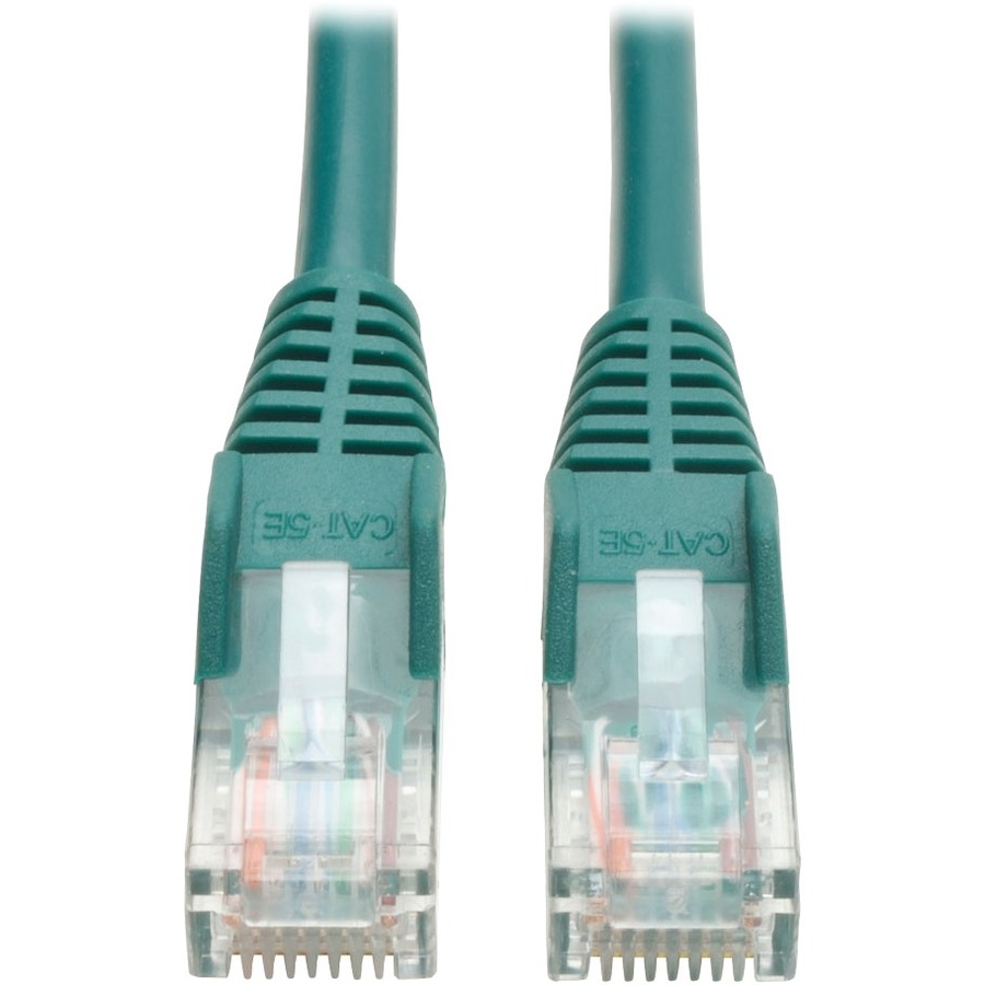 10-ft. Cat5e 350MHz Snagless Molded Cable (RJ45 M/M) - Green