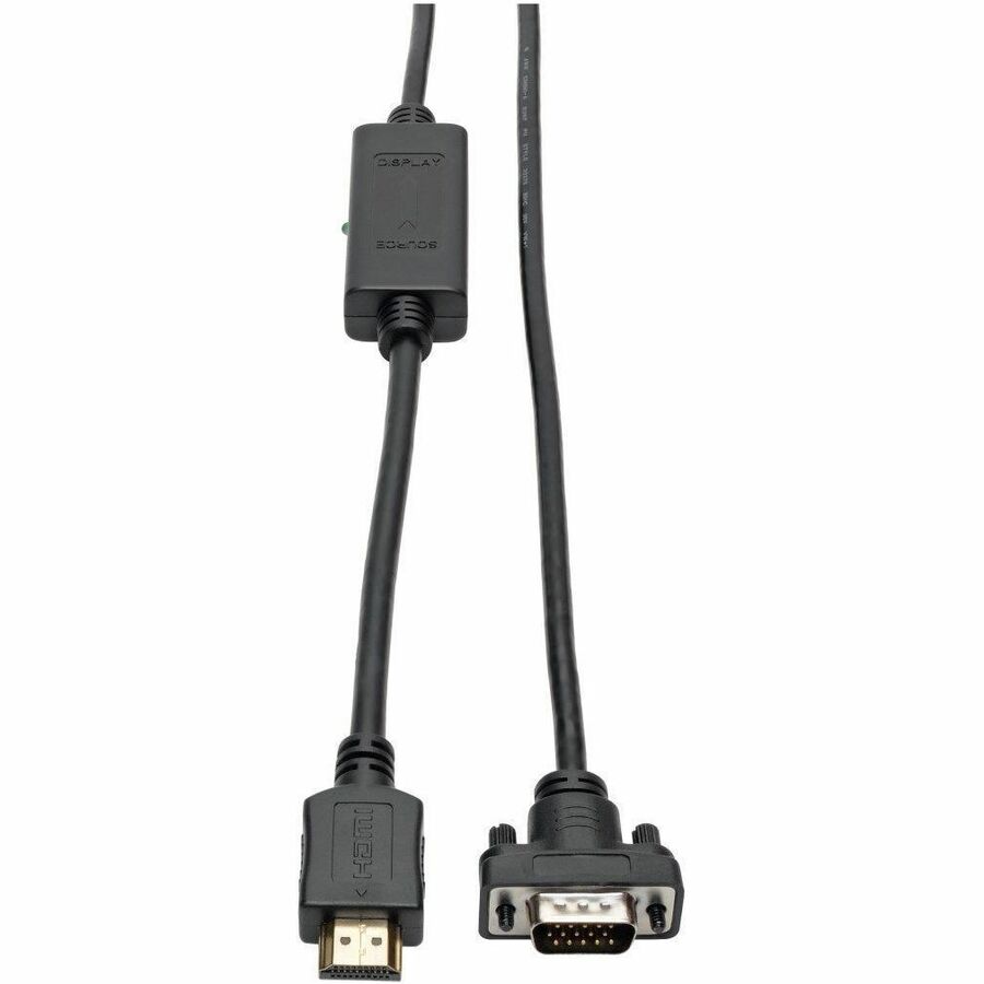 P566-006-VGA HDMI to VGA Active Converter Cable, 6 ft.