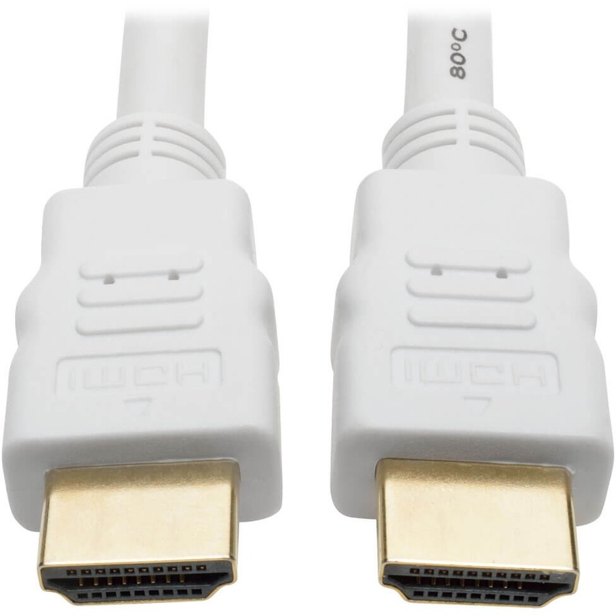 P568-010-WH High-Speed HDMI 4K Cable (M/M), White, 10 ft.