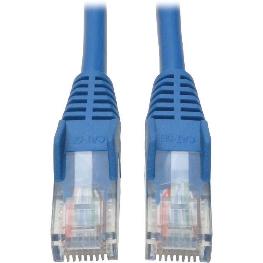 Cat5e 350 MHz Snagless Molded UTP Patch Cable (RJ45 M/M), Blue, 35 ft.