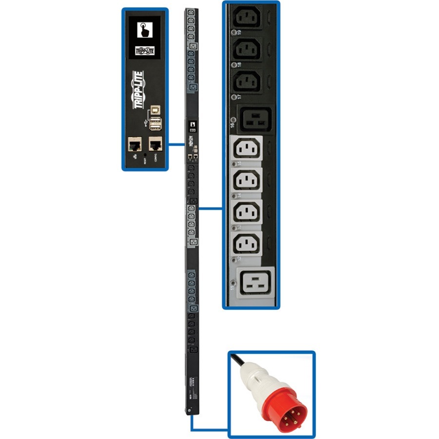 PDU3XEVSR6G20 30-Outlets PDU