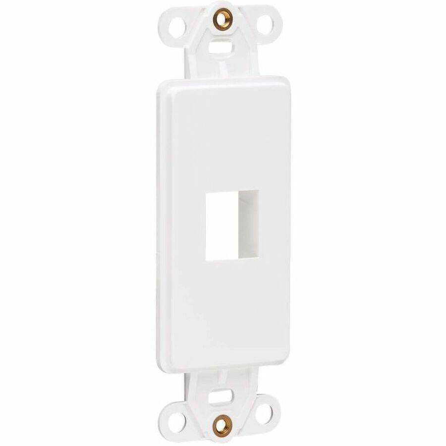 Center Plate Insert, Decora Style - Vertical, 1 Port