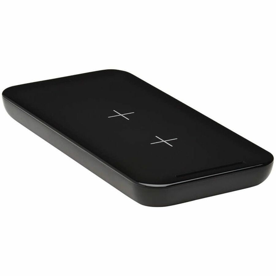 Wireless Charging Stand - 10W Fast Charging,Apple and Samsung Compatible, Black