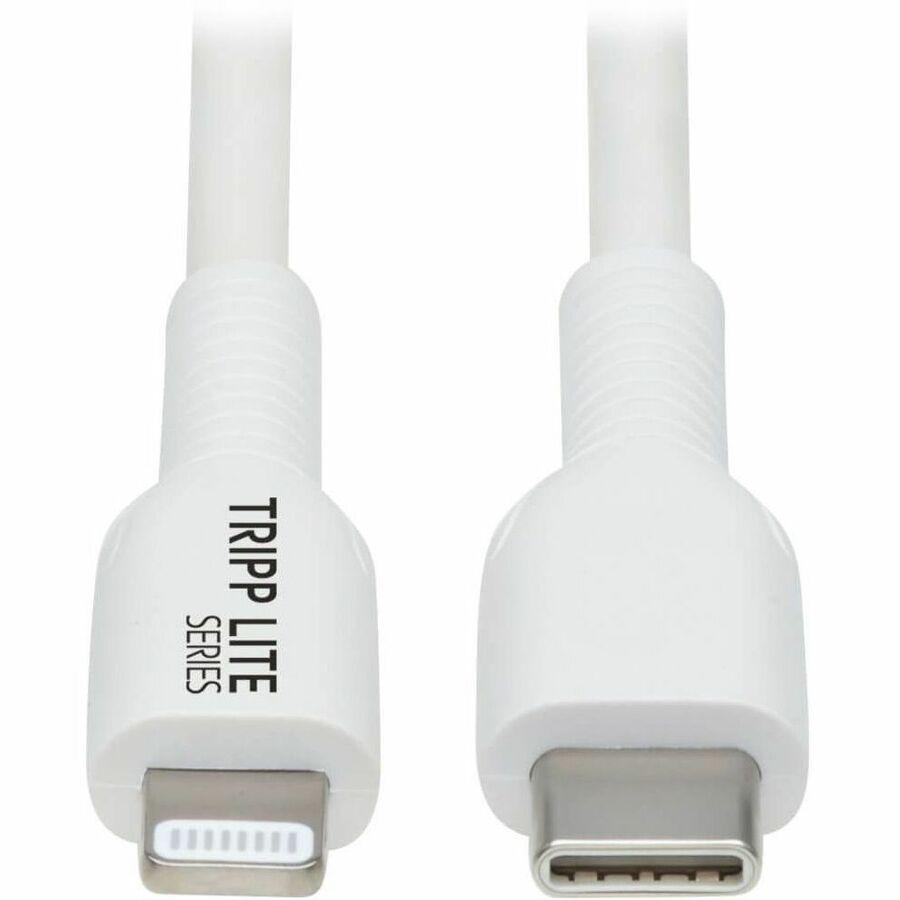 Safe-IT M102AB-02M-WH Lightning/USB-C Data Transfer Cable