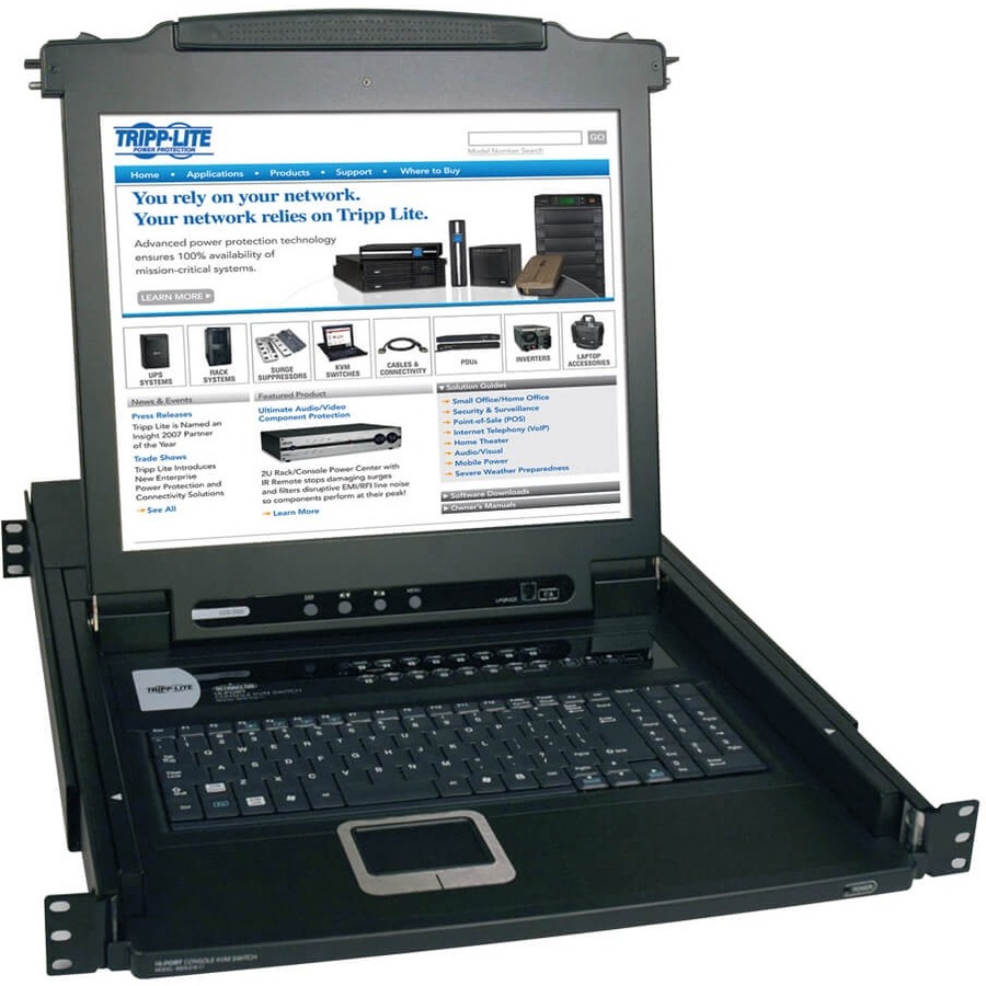 NetDirector B020-016-17 Rackmount LCD with KVM