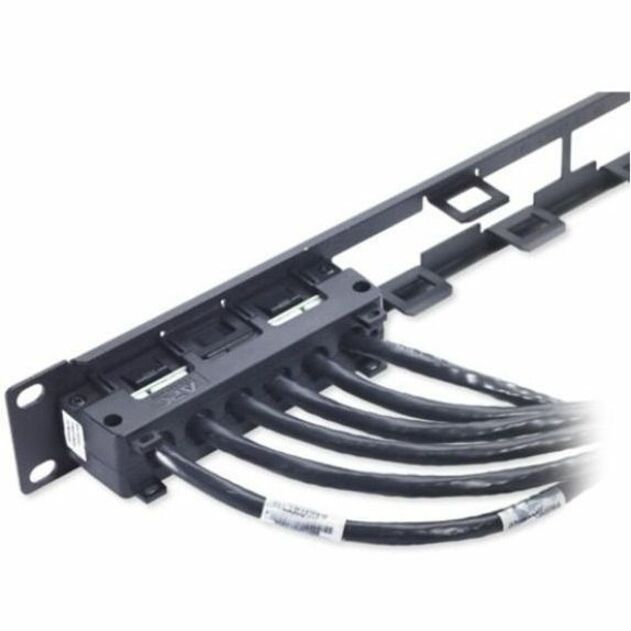 Data Distribution Cable, CAT6 UTP CMR 6XRJ-45 Black, 11FT (3.3M)